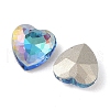 Glass Rhinestone Cabochons RGLA-L029-08B-BBLA-2