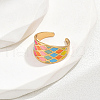Stainless Steel Open Cuff Rings NZ0407-2-2