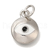 Rack Plating Brass Enamel Charm KK-I720-62P-1