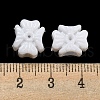 Opaque Acrylic European Beads SACR-L007-012B-3