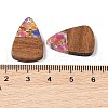 Resin & Wood Pendants WOOD-S061-02B-3