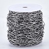 Tarnish Resistant 304 Stainless Steel Paperclip Chains CHS-N001-02P-2