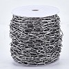 304 Stainless Steel Paperclip Chains CHS-N001-02P-2