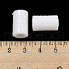 Opaque Acrylic European Beads SACR-L007-002B-3