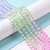 Transparent Glass Beads Strands GLAA-L045-01A-03-3