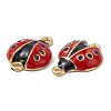 Alloy Enamel Connector Charms FIND-A024-13G-3