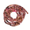Natural Rhodonite Beads Strands G-RM2025-B35-2mm-B-3