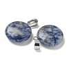 Natural Blue Spot Jasper Pendants G-B127-14P-09-2
