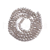 Electroplate Glass Beads Strands EGLA-A044-J4mm-A10-3