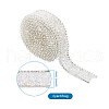Beadthoven 2 Yards Hotfix Rhinestone Tape DIY-BT0001-33-3