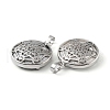 Natural Howlite Pendants G-P498-04P-25-3
