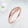 Brass Finger Rings for Women WG5FEDD-03-1