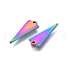 Ion Plating(IP) 201 Stainless Steel Charms STAS-S119-143-3