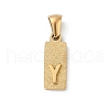 304 Stainless Steel Pendants STAS-Z120-03Y-G-1