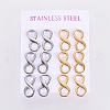 304 Stainless Steel Stud Earrings EJEW-I235-09-4