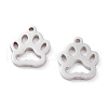 Tarnish Resistant 304 Stainless Steel Pet Charms STAS-Y002-07P-1