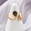 304 Stainless Steel Cuff Rings RJEW-D317-02B-G-1