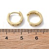 Clear Cubic Zirconia Star Hoop Earrings EJEW-K093-22G-5