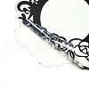 10Pcs 10 Styles Vintage Lace Waterproof PET Stickers Sets DIY-M066-05B-6
