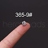 316L Surgical Stainless Steel Micro Pave Clear Cubic Zirconia Cartilage Earrings WG35966-09-1