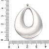 304 Stainless Steel Pendants STAS-P386-04P-A-3