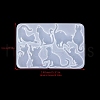 Food Grade DIY Silhouette Silicone Pendant Molds PW-WG67325-01-1