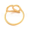 Ion Plating(IP) 304 Stainless Steel Hollow Heart Finger Rings for Women RJEW-S414-34B-G-3