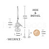 SHEGRACE Brass Dangle Earrings JE722A-1-2