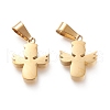 Ion Plating(IP) 304 Stainless Steel Pendants STAS-F253-13G-1