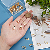 GOMAKERER 24Pcs Brass Connector Charms KK-BC0010-81-3
