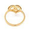304 Stainless Steel Heart Finger Ring for Women RJEW-C086-21-G-3