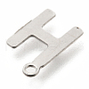 201 Stainless Steel Charms STAS-C021-06P-H-3