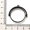 Alloy Open Back Bezel Pendants PALLOY-I223-01EB-3