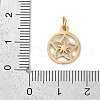 Ion Plating(IP) 304 Stainless Steel Charms STAS-R135-11G-3