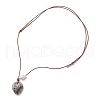 Mother's Day Jewellery Summer Beach Natural Cultured Freshwater Pearl & Natural Shell Pendant Necklaces NJEW-JN05100-05-5