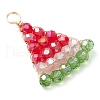 Glass Pendants PALLOY-JF03006-03-3