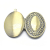 Brass Locket Pendants X-KK-F717-01AB-NR-3