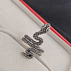 Tibetan Style Alloy Cuff Rings FS-WGA06B7-06-1