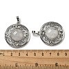 Natural Quartz Crystal Rock Crystal Pendants G-Q158-03D-3