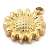 Ion Plating(IP) 304 Stainless Steel Charms STAS-P379-03G-G-2