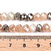 Electroplate Glass Beads Strands GLAA-T023-D16-06-4