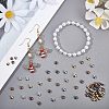 CHGCRAFT 600Pcs 6 Colors Brass Spacer Beads KK-CA0003-58-4