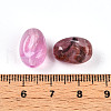 Transparent Acrylic Beads TACR-T028-38D-4
