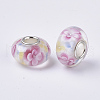 Handmade Lampwork European Beads X-LAMP-S193-004F-2