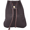 Rectangle Cowhide Leather Jewelry Storage Pouches AJEW-WH20002-33A-01-1