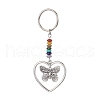 Heart Alloy Pendant Keychain KEYC-JKC00626-05-1