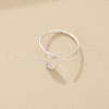 Stainless Steel Vortex Hoop Nose Rings for Women Men WG949CF-07-1