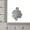 Non-Tarnish 304 Stainless Steel Pendant Rhinestone Settings STAS-N103-61P-3