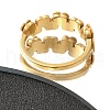 Textured Heart 304 Stainless Steel Finger Ring for Women RJEW-L126-10B-G-3