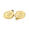 Ion Plating(IP) 304 Stainless Steel Pendants STAS-C003-04G-3